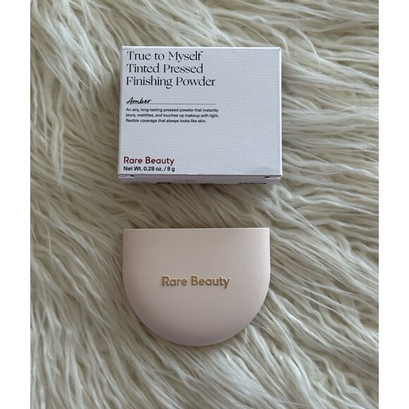 Rare Beauty True to Myself Tinted Pressed Talc-Free Finishing Powder Amber - Picture 2 of 10